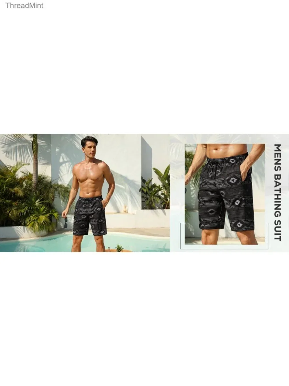 Quick-Dry Men's Swim Trunks 9